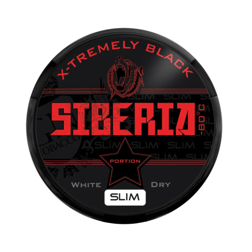 Siberia -80 ℃ X-tremely Black White Dry Slim 30.1 MG