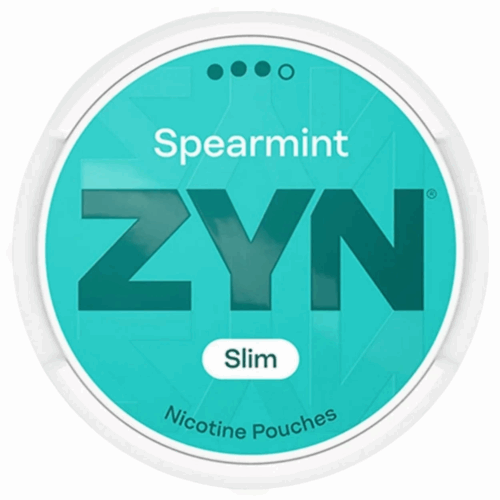 Zyn Nicotine Pouches Spearmint Slim  9 MG